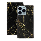 iPhone 13 Pro Etui Motiv Marmor Gull