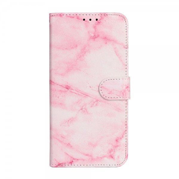 iPhone 13 Pro Etui Motiv Rosa  Marmor