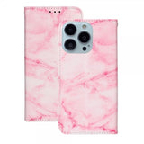 iPhone 13 Pro Etui Motiv Rosa  Marmor