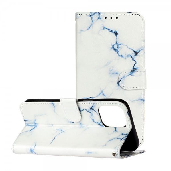 iPhone 13 Pro Etui Motiv Hvit Marmor