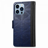 iPhone 13 Pro Etui Perforert Blå