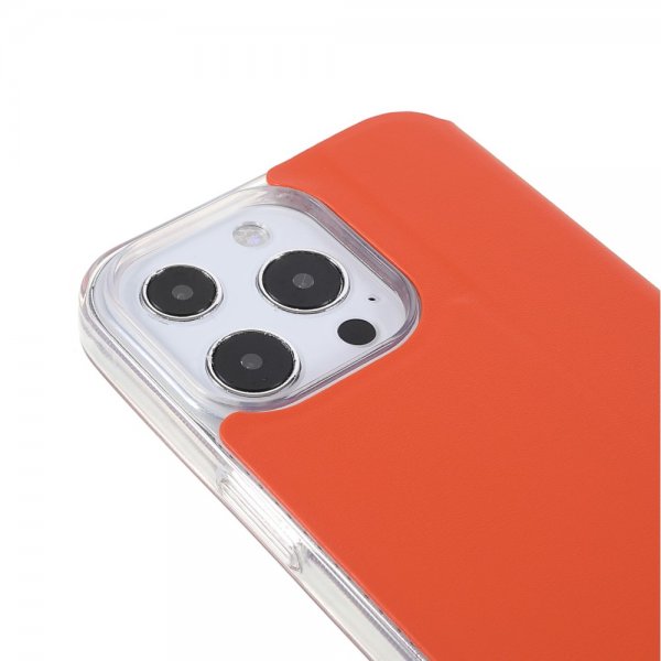X-Level iPhone 13 Pro Etui Shandoo Series Oransje