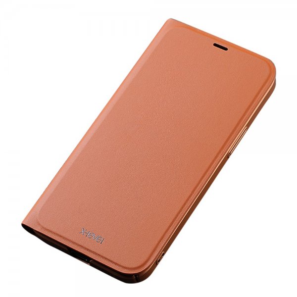 X-Level iPhone 13 Pro Etui Stativfunksjon Brun