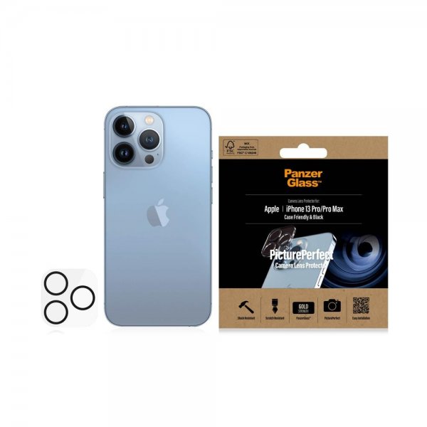 PanzerGlass iPhone 13 Pro/iPhone 13 Pro Max Kamerabeskytter PicturePerfect