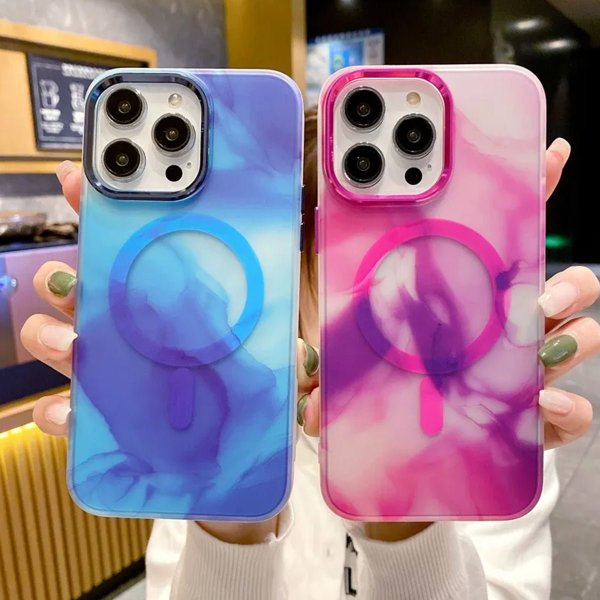 iPhone 13 Pro Deksel Mønster Blå