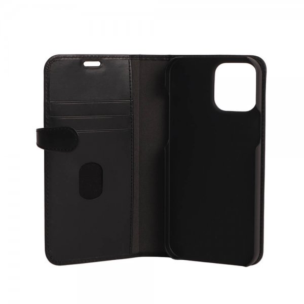 Buffalo iPhone 13 Pro Max Etui Buffalo Avtakbart Deksel Svart