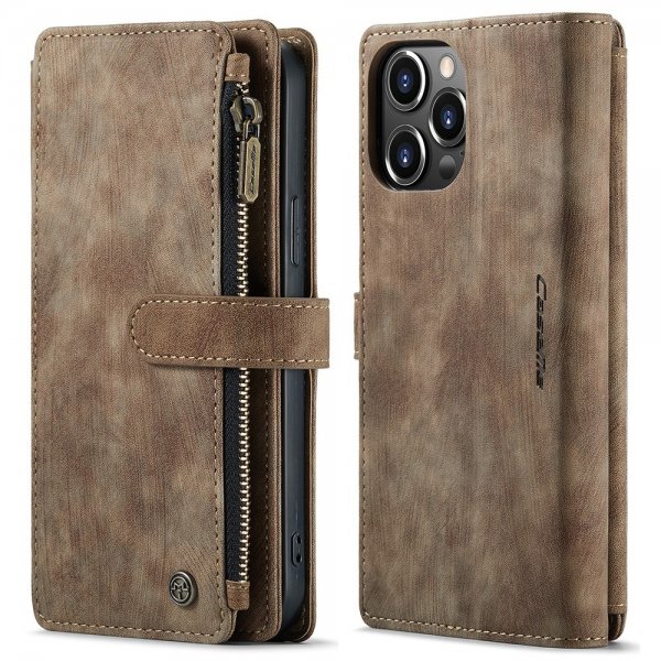 CaseMe iPhone 13 Pro Max Etui C30 Series Brun