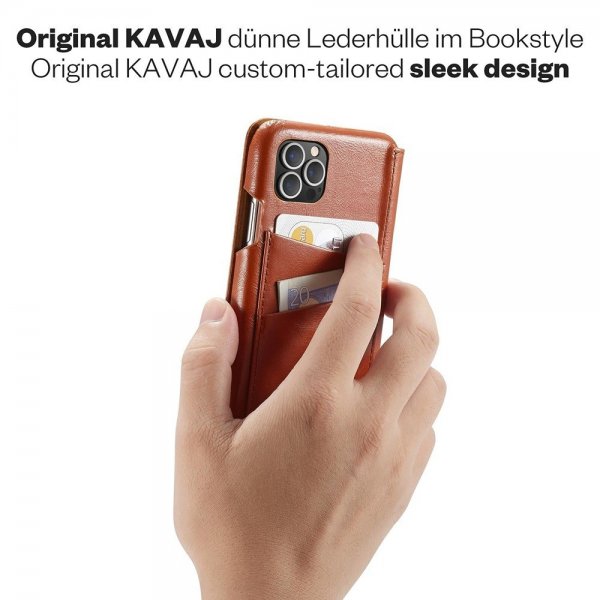 Kavaj iPhone 13 Pro Max Etui Dallas Brun