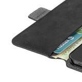 Krusell iPhone 13 Pro Max Etui Leather PhoneWallet Svart