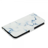 iPhone 13 Pro Max Etui Motiv Vit Marmor