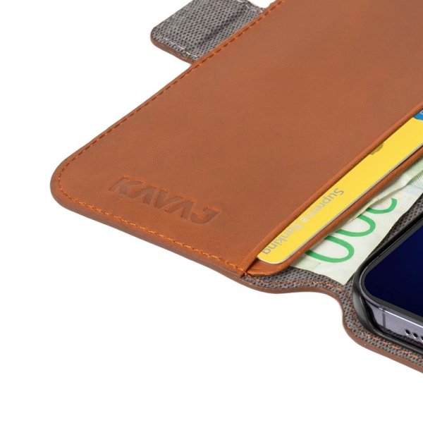 Kavaj iPhone 13 Pro Max Etui Phoenix Brun