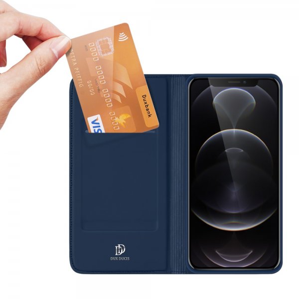 Dux Ducis iPhone 13 Pro Max Etui Skin Pro Series Blå