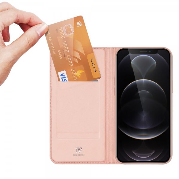 Dux Ducis iPhone 13 Pro Max Etui Skin Pro Series Rosa