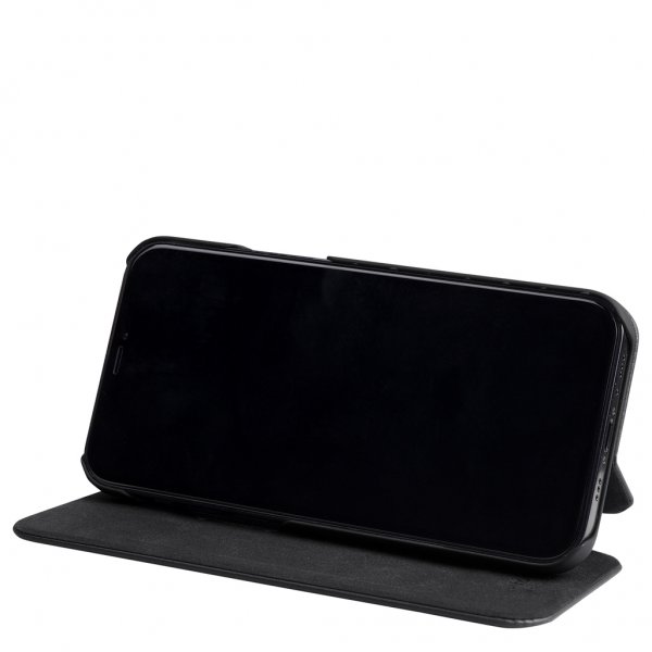 holdit iPhone 13 Pro Max Etui SlimFlip Wallet Svart