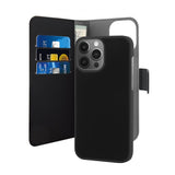 Puro iPhone 13 Pro Max Etui Wallet Detachable 2 in 1 Svart