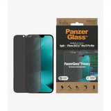 PanzerGlass iPhone 13 Pro Max/iPhone 14 Plus Skjermbeskytter Ultra-Wide Fit Privacy EasyAligner