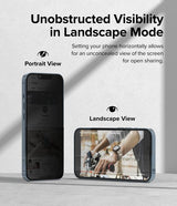 Ringke iPhone 13 Pro Max/iPhone 14 Plus Skjermbeskytter Privacy Glass
