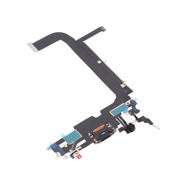 iPhone 13 Pro Max Ladekontakt med flexkabel Original - Svart