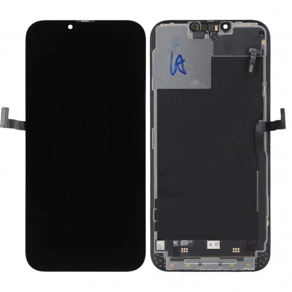 iPhone 13 Pro Max LCD Display Original Black taken from new iPhone with flex cable