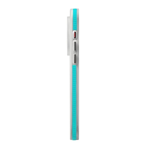 Rvelon iPhone 13 Pro Max Deksel Korrugerte MagSafe Blå