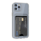 Rvelon iPhone 13 Pro Max Deksel Kortholder Transparent