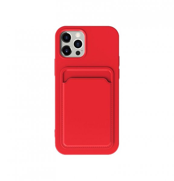 iPhone 13 Pro Max Deksel Kortholder Rød