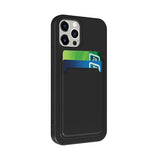 iPhone 13 Pro Max Deksel Kortholder Svart
