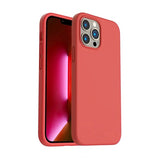 Rvelon iPhone 13 Pro Max Deksel Silikon Rosa