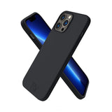 Rvelon iPhone 13 Pro Max Deksel Silikon Svart