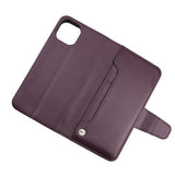 Rvelon iPhone 13 Pro Max Etui Utbrettbar Kortlomme Lilla