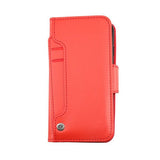 Rvelon iPhone 13 Pro Max Etui Utbrettbar Kortlomme Rød