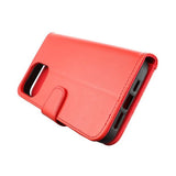 Rvelon iPhone 13 Pro Max Etui Utbrettbar Kortlomme Rød