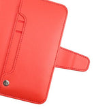 Rvelon iPhone 13 Pro Max Etui Utbrettbar Kortlomme Rød