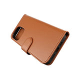 Rvelon iPhone 13 Pro Max Etui Detachable Wallet Case Brun