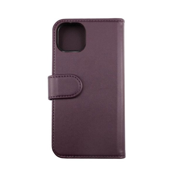 Rvelon iPhone 13 Pro Max Etui Detachable Wallet Case Lilla