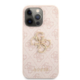 Guess iPhone 13 Pro Max Deksel Big Logo Rosa