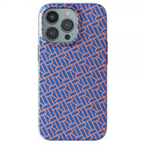 Richmond & Finch iPhone 13 Pro Max Deksel Blue Apricot RF Logo