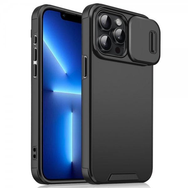 iPhone 13 Pro Max Deksel Camera Slide Svart