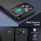 iPhone 13 Pro Max Deksel Camera Slide Svart