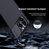 Nillkin iPhone 13 Pro Max Deksel CamShield Pro Svart