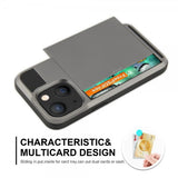 iPhone 13 Pro Max Deksel Card Slide Svart