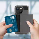 iPhone 13 Pro Max Deksel Card Slide Svart