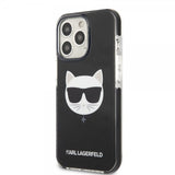 Karl Lagerfeld iPhone 13 Pro Max Deksel Choupette Svart