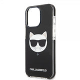 Karl Lagerfeld iPhone 13 Pro Max Deksel Choupette Svart