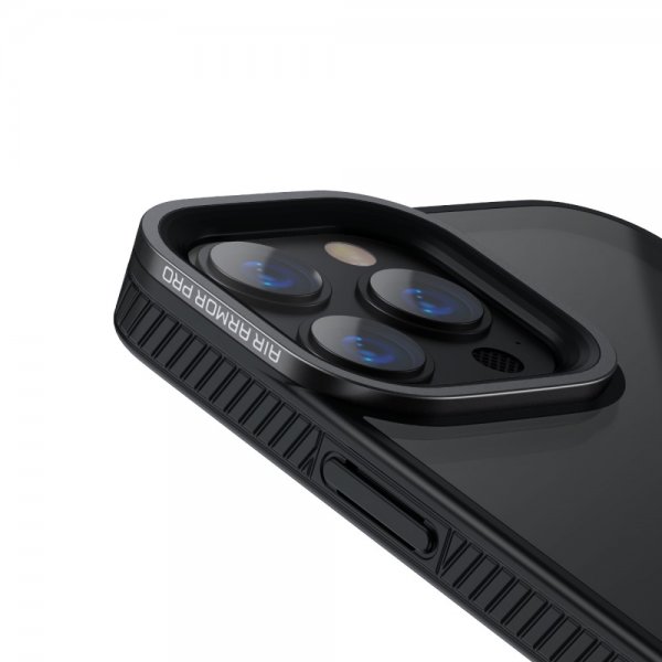 Baseus iPhone 13 Pro Max Deksel Crystal Series Svart