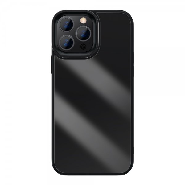 Baseus iPhone 13 Pro Max Deksel Crystal Series Svart
