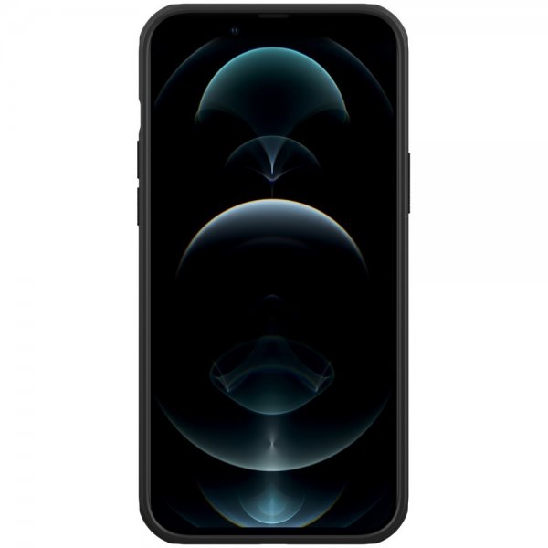 Nillkin iPhone 13 Pro Max Deksel Frosted Shield Logo Cutout Svart