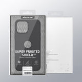 Nillkin iPhone 13 Pro Max Deksel Frosted Shield Logo Cutout Svart