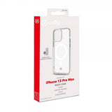Celly iPhone 13 Pro Max Deksel GELSKINMAG MagSafe Transparent