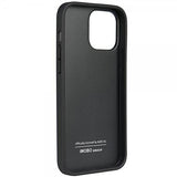 Audi iPhone 13 Pro Max Deksel Genuine Leather Case Svart